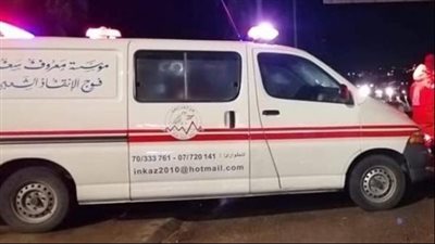 نقل عامل بناء للمستشفى بعد تعرضه لصعقة كهربائية أثناء عمله في صيدا