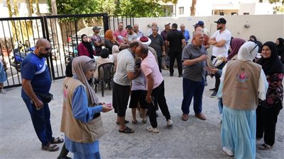 جمعية زهرة التوليب الخيرية توزّع أضاحي العيد