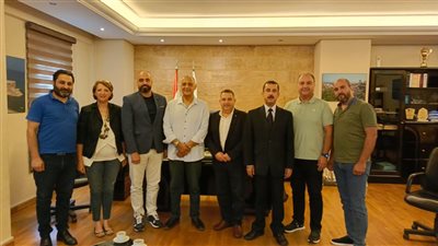 حشيشو ووفد من قطاع التعليم العالي في تيار المستقبل - الجنوب بحث مع بديع امكانية تأهيل البنى التحتية المجاورة لكليات الجامعة اللبنانية الفرع الخامس