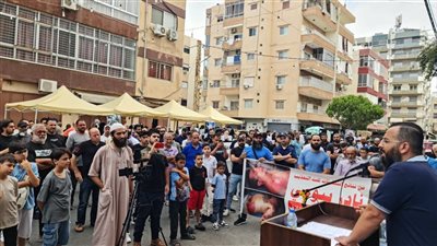 اعتصام لاهالي موقوفي احداث عبرا طالب بإغلاق الملف واطلاق الموقوفين