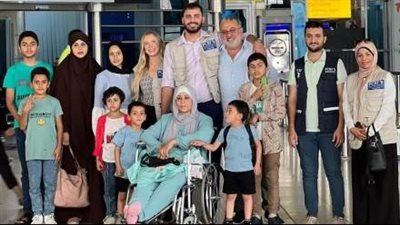 دفعة جديدة من أطفال غزّة الجرحى تصل إلى بيروت