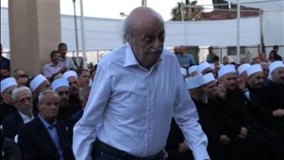 جنبلاط يحسم الإجماع الدرزي... مع فلسطين والمقاومة