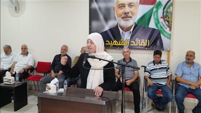 بهية الحريري شاركت بتقبّل التبريكات باستشهاد إسماعيل هنية في صيدا: فلسطين قضية حق وأرض وشعب وحرية.. وحرب غزة حولتها قضية كل الشعوب والأجيال