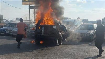 بالفيديو: إستهداف سيارة عند دوار الحسبة بالقرب من المدخل الغربي لمخيم عين الحلوة في صيدا