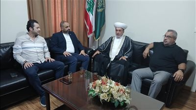 المستقبل-  الجنوب زار المفتي سوسان وبحث معه الأوضاع: لتحصين الجبهة الداخلية والتمسك بالوحدة الوطنية