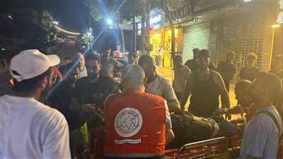 بالصور: جريح في انزلاق دراجة نارية  في صيدا