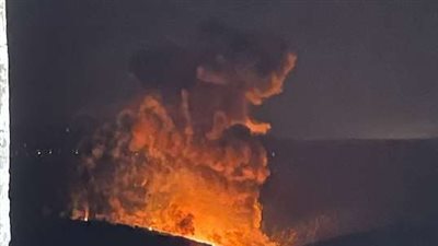 14 غارة إسرائيلية على مناطق حرجية توزعت على اطراف ياطر وشيحين والجبين ورامية والصالحاني و زوطر الشرقية وعلمان