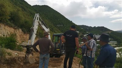  أمن الدولة في الجنوب تزيل التعدّيات عن شبكة المياه في صيدا