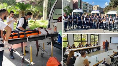 مناورة لـمسعفي 