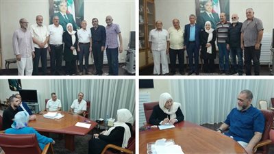 بهية الحريري تلتقي وفوداً من حركة فتح وجبهة النضال الشعبي واتحاد عمال فلسطين وجمعية الصداقة الإيطالية-العربية