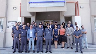 حفل تدشين مخفر صيدا الجديدة برعاية عثمان وبتمويل من الاتّحاد الأوروبي