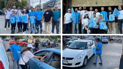 حواجز محبة لقطاع الشباب في تيار المستقبل - الجنوب لمناسبة ذكرى المولد النبوي الشريف