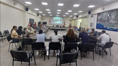 اجتماع مع ممثلي المنظمات الدولية برئاسة ضو عرض للاستعدادات الواجب اتخاذها جنوباً