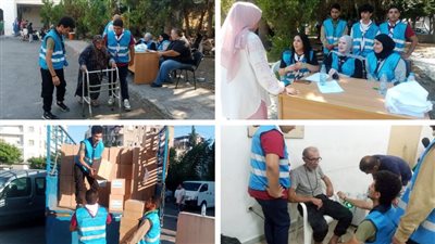 كشافة لبنان المستقبل تواكب النازحين في مناطق الجنوب والبقاع وبيروت لوجستياً وإنسانياً