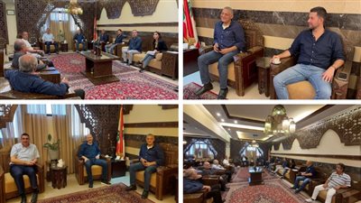 الحجار اجتمع مع محافظ الجنوب ورؤوساء بلديات اتحاد صيدا الزهراني: 17000 نازح جنوبي وقدرتنا لمعالجة الايواء لم تتجاوز  نسبة 25 بالمئة في صيدا