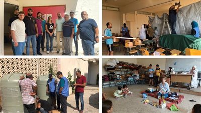 المستقبل-  الجنوب يواصل جهوده الإغاثية والإنسانية في مساعدة اهلنا النازحين في صيدا