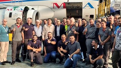 بالفيديو - الحوت تفقد شركة صيانة وترميم الطائرات للشرق الاوسط MASCO مشيدًا بالعاملين فيها وبجهودهم الجبارة