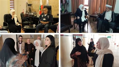 بهية الحريري تفقدت عائلات نازحة في صيدا وتشاورت مع فاعلياتها ومع القوى الأمنية والعسكرية في احتياجات النزوح والمدينة وتنسيق جهود الإغاثة