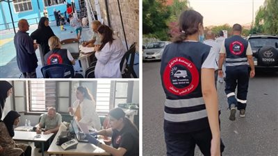 تقديمات مؤسسة الحريري الصحية للنازحين في صيدا حتى 14 ت1: 427 معاينة طبية و61 مهمة إسعاف ميداني و73 مهمة نقل مرضى