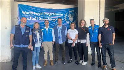 محافظ الجنوب بالإنابة د. هويدا الترك تسلمت قافلة مساعدات إغاثية في صيدا مقدمة للعائلات الصامدة في محافظة النبطية