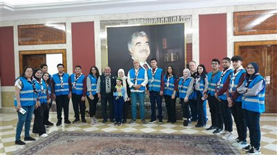 بهية الحريري التقت متطوعي 