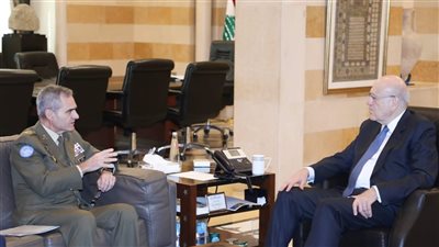 ميقاتي خلال لقائه وفد اليونيفيل: المؤشرات الديبلوماسية تؤكد العناد الاسرائيلي في رفض الحلول المقترحة