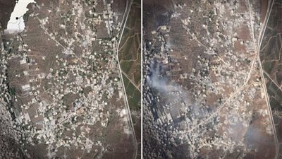 بين الأنقاض والحطام... الأقمار الصناعية تكشف حجم الدمار في الجنوب (صور)