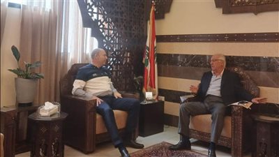 محافظ الجنوب منصور ضو استقبل رئيس 