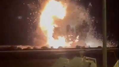 بالفيديو: مشهدٌ مروّع من المطار... وأضرار