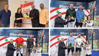 نادي PADEL SQUARE أقام دورة في 
