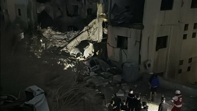 الحصيلة الاولية للغارة على المنزل في السكسكية 7 شهداء معظمهم من الاطفال والنساء