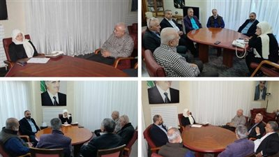 بهية الحريري عرضت مع وفد من رؤساء بلديات قرى صور الحدودية أوضاع نازحيها وما تعرضت له من تدمير ممنهج