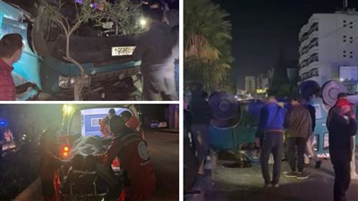 بالفيديو والصور: جريحان في انقلاب فان على الأوتوستراد الشرقي لمدينة صيدا