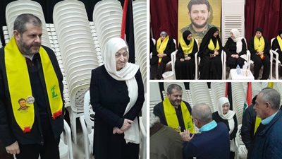 بهية الحريري قدمت التعازي للشيخ زيد ضاهر وعقيلته باستشهاد نجلهما هادي