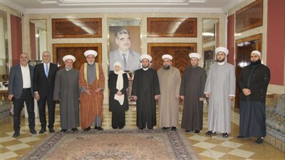 بهية الحريري استقبلت المفتي الغزاوي ووفداً من أزهر البقاع بحضور المفتي سوسان