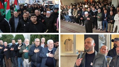 صيدا وعين الحلوة تودعان القائد الوطني ناظم اليوسف في موكب سياسي وشعبي حاشد