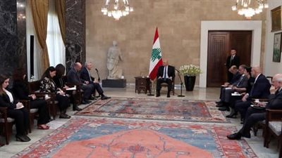 الرئيس عون التقى غراندي: لضرورة عودة النازحين السوريين