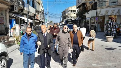 الشريف تفقّد ووفد من جمعية تجار صيدا وضواحيها مشروع إنارة السوق التجاري بالطاقة الشمسية وشكر الـUNDP وبلدية المدينة على هذه المبادرة