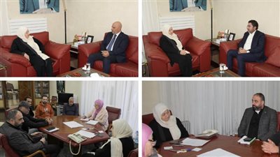 بهية الحريري التقت خوري وقرانوح و