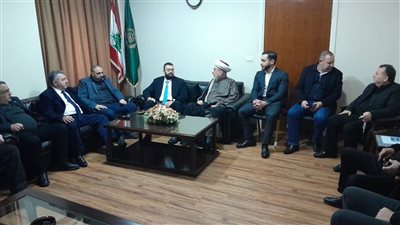المفتي سوسان استقبل أحمد الحريري على رأس وفد من تيار المستقبل
