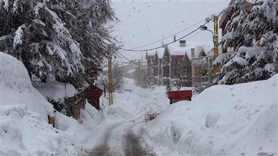  المنخفض الجوي مستمر حتى الجمعة... والثلوج تتدنى