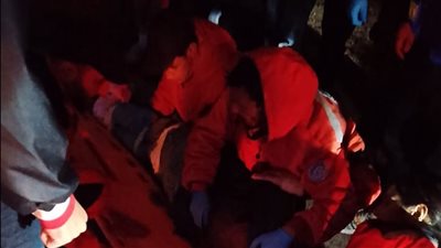 جريح في حادث سير في الفيلات شرق صيدا