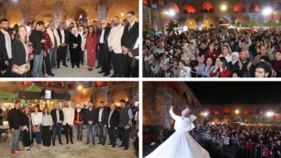 ‘ليالي رمضان صيدا’ انطلقت في خان الإفرنج بحضور الحريري ونواب وفاعليات: سوق للمأكولات وفقرات ترفيهية وأمسية انشادية