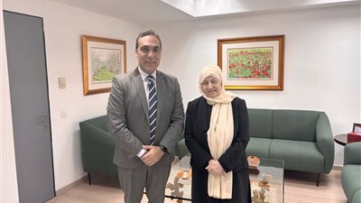 بهية الحريري استقبلت ممثل الصندوق العالمي للآثار في العالم العربي الدكتور إيلي فلوطي