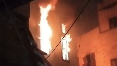 بالفيديو: نجاة صيدا القديمة من كارثة بعد إحراق شاب لمنزل والدته !