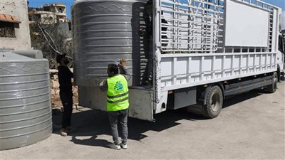  مياه الجنوب: تسليم عدد إضافيّ من خزانات المياه للبلدات الحدودية المتضررة