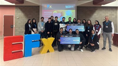 إنجاز استثنائي لجامعة رفيق الحريري بإحراز طلابها المركزين الأول والثاني في 