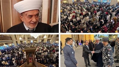 المفتي سوسان أدى صلاة الفطر في مسجد الحريري : بناء دولة المؤسسات كفيل بتجاوز كل المخاطر والتحديات