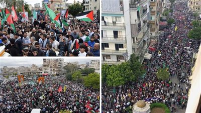 مسيرة جماهيرية في صيدا تنديدًا بالعدوان الإسرائيلي على غزة ودعوة لوقف الإبادة الجماعية