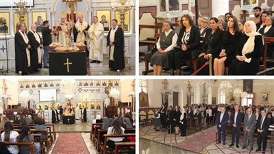 ثانوية راهبات مار يوسف الظهور- صيدا  أقامت قداساً لراحة نفس رئيستها السابقة الأم أوجني جنبرت في كنيسة مار نقولا للروم الكاثوليك